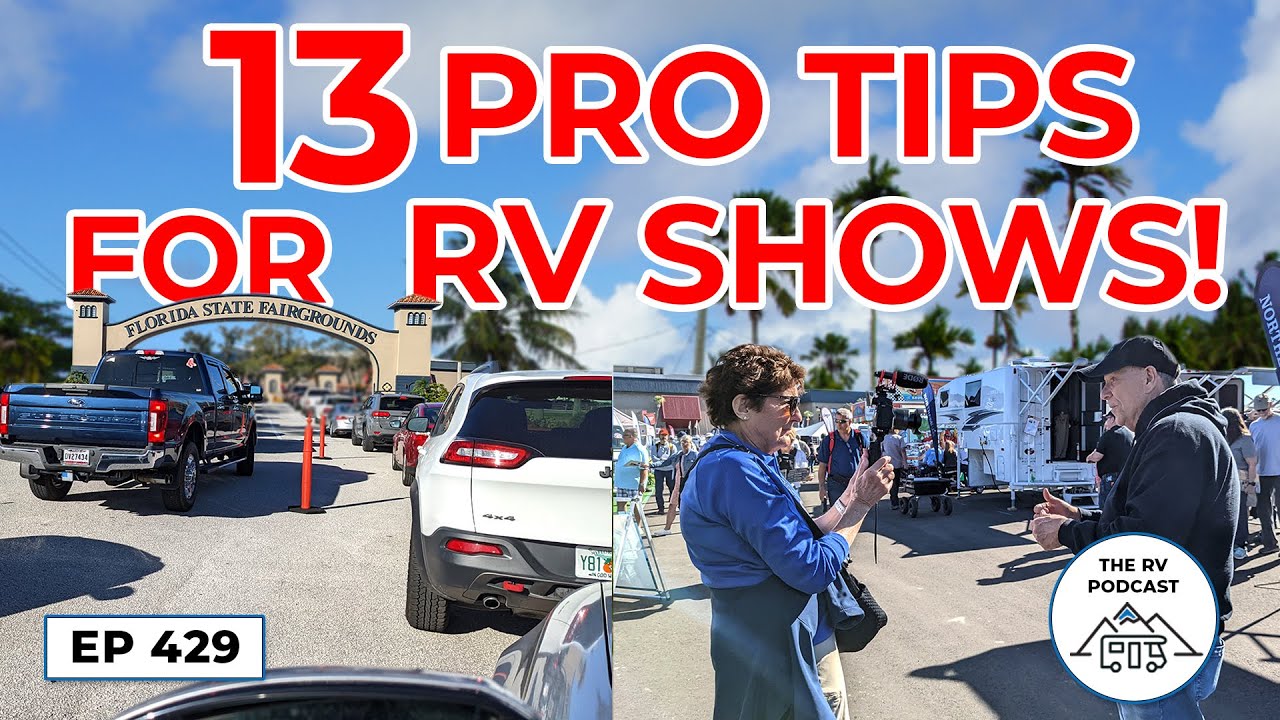 13 Pro Tips for Attending an RV Show