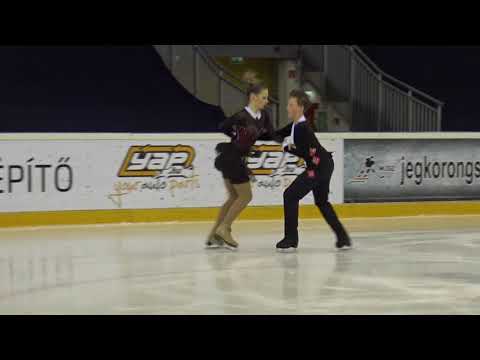 2017 Santa Claus Cup : Klara KAZDOVA-Filip STRUBL(CZE)-ID ADVANCED NOVICE FREE DANCE