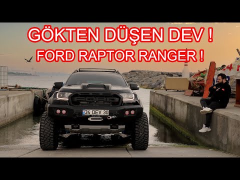 GIANT Ford Raptor Ranger Transformation ! Car Falling From The Sky!