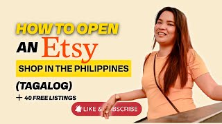 Paano mag open ng Etsy Shop + Create a Listing Step by Step Tutorial for Beginners 2024 (Tagalog PH)
