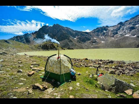 Mobiba на высокогорном озере Сылтран-Кёль. 3200 над уровнем моря!