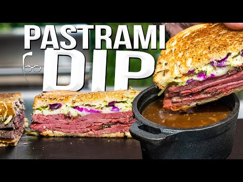 PASTRAMI FRENCH DIP SANDWICH | SAM THE COOKING GUY 4K