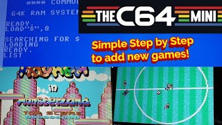 C64 Mini - SIMPLE Step by Step Guide to Adding new games - link to buy in description