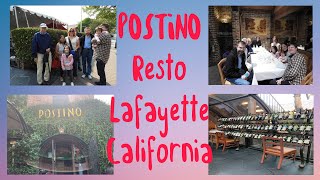 FAMILY REUNION| POSTINO RESTAURANT| LAFAYETTE, CALIFORNIA @INDAY SURAY TV