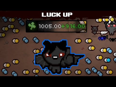 Luckiest Isaac Player | How I Achieved 1k+ Luck | Tainted Azazel Mother Run