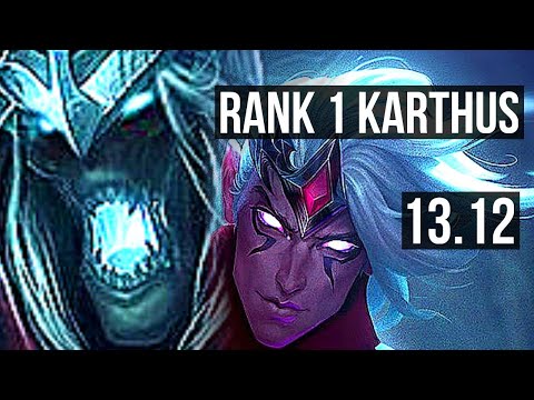 KARTHUS & Senna vs VARUS & Sona (ADC) | Rank 1 Karthus, 66% winrate, Rank 10 | NA Challenger | 13.12