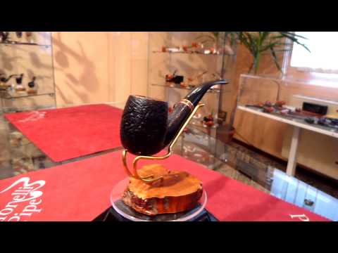 Pipa radica SAVINELLI PUNTO ORO bent - www.paronellipipe.it