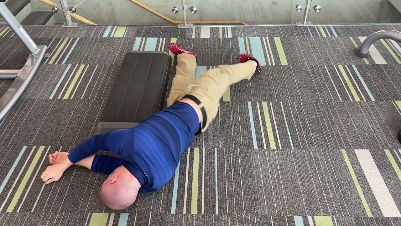 11. Level 1 Lower Body Roll Prone To Supine (Top View)