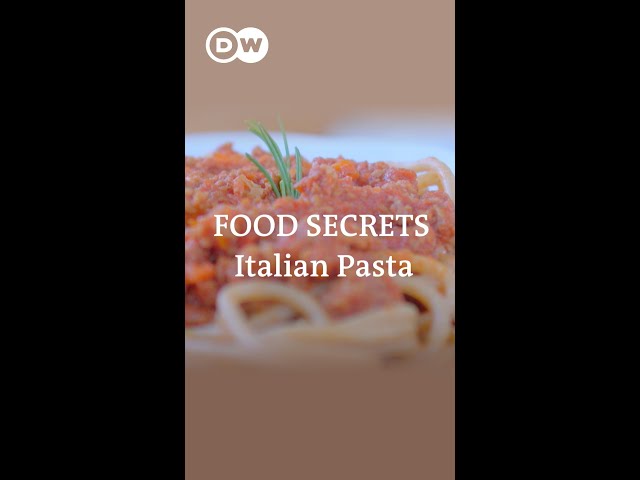 [WATCH] Food Secrets: Italian pasta – the art of producing a national staple