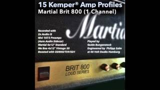 The Best Kemper Amp Profiles demonstrated by Guido Bungenstock