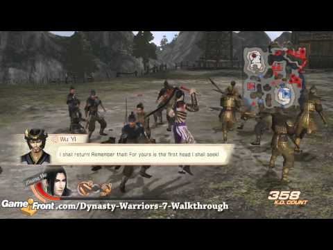 Dynasty Warriors 7 Walkthrough - PT. 25 - Wei - Battle of Mt. Dingjun Part 2 (1/2)