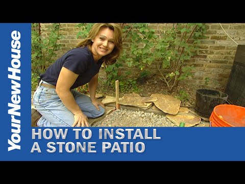 How to Install a Natural Stone Patio - Do It Yourself