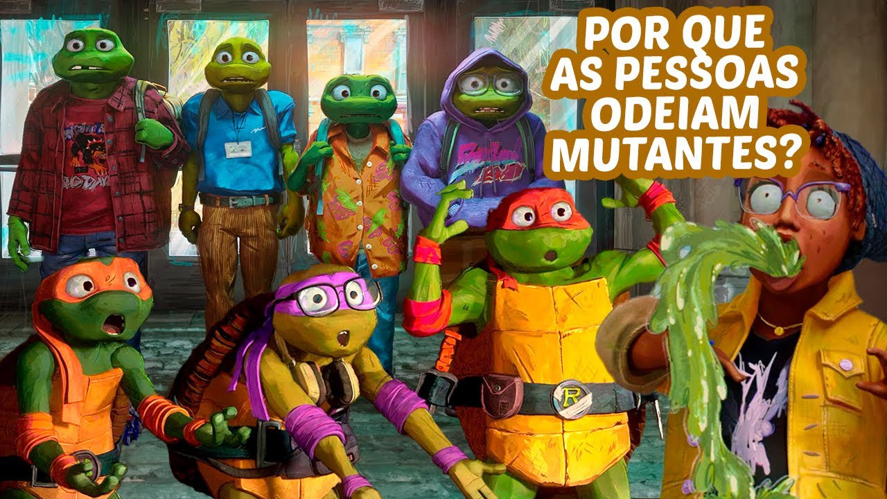 SÉRIO QUE QUERIAM ORDENHAR AS TARTARUGAS NINJA?