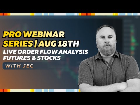 Pro Webinar Series : Order flow Analysis on Stocks & Futures Using Bookmap | with Jec