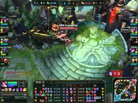 OBS Dương+ (My Mentor) as Fiora vs. Vladimir top lane