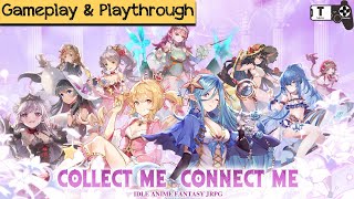 Girls' Connect: Idle RPG Gameplay Android / iOS