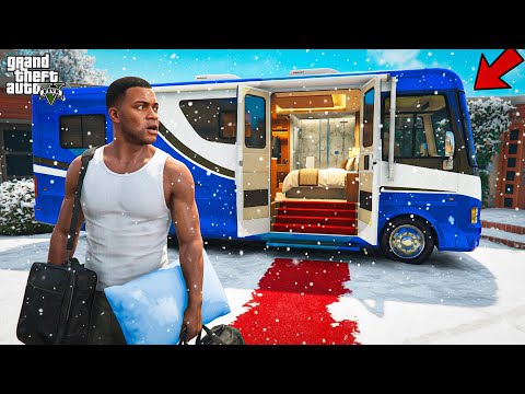 Franklin Bought The Most Expensive Luxurious Bus Ever in GTA 5 !