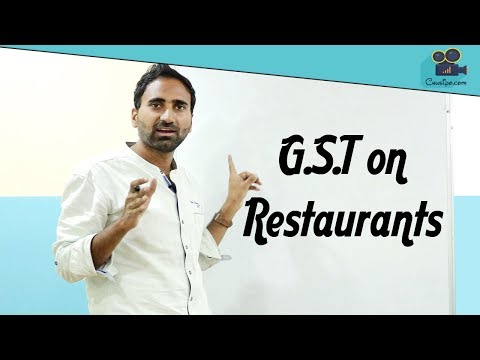 GST affects on Restaurants and Bills || CA Bosu || ChusiPo