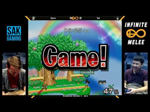 Avengers: Infinite Melee WR4 - Gem (White Marth) vs Tai (Black Marth)