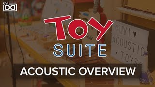 Video thumbnail for UVI Toy Suite | Overview Pt. 1: Acoustic Toys by UVI