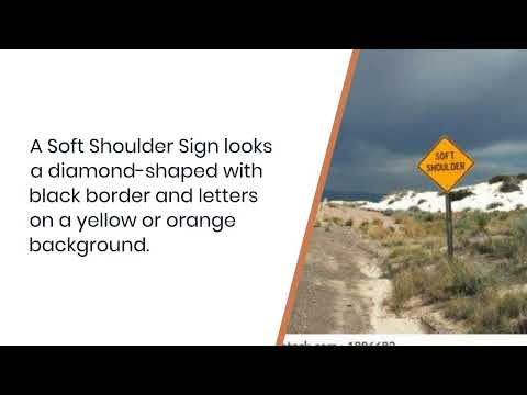 soft shoulder sign meaning