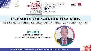 Lee speaks on “Technology” at World Education Summit – 2021