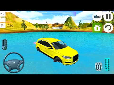 Yellow Extreme SUV Simulator - Driving On 3 Locations - Android Gameplay