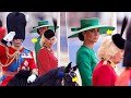 Moment Catherine IGNORED Camila's Stern Encouragement Steals the Show at Trooping the Colour 2023