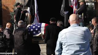 WWII veteran funeral on Staten Island