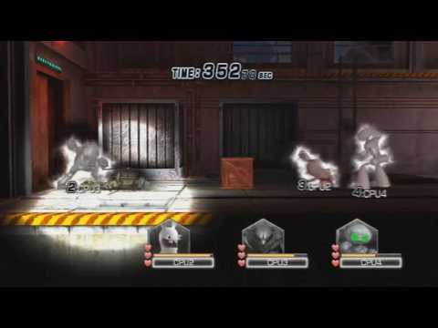 Teenage Mutant Ninja Turtles: Smash-Up - Leonardo vs Raving Rabbid vs Nightwatcher vs Fugitoid