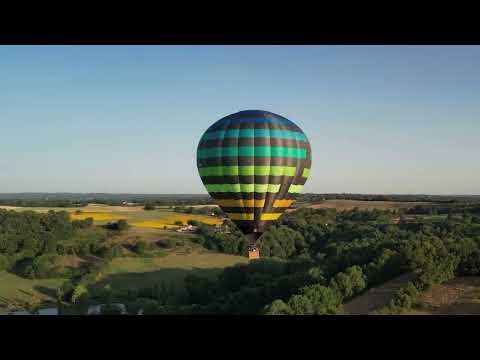 Vol en montgolfière avec les choses de l'Air Occitanie, 