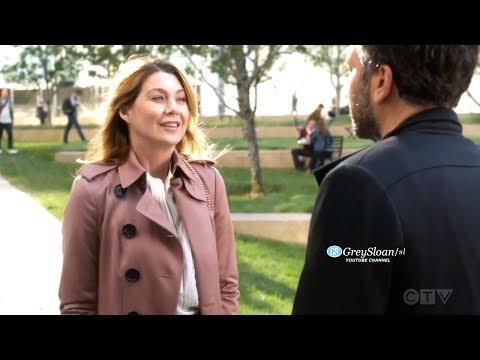 Grey's Anatomy 15x04 Meredith & Her Date John - He Says The One Wrong Thing