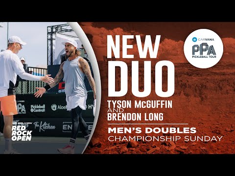 New Men's Doubles Partnership Makes it to Championship Sunday at Red Rock