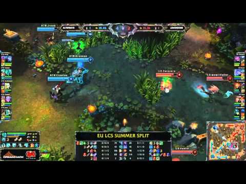 Team Alternate (ATN) vs LemonDogs (LD)|| Dreamhack EU LCS Summer 2013 W1D2 || Full Game HD