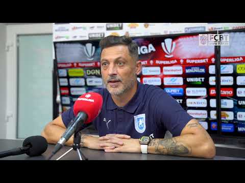 Declarațiile lui Mirel Rădoi după partida dintre FC Botoșani și Universitatea Craiova