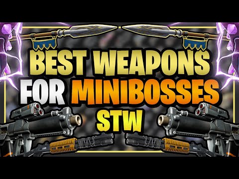 Die BESTEN WAFFEN für Minibosse in Fortnite Save the World!