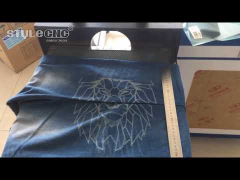 Low Cost CO2 Laser Marking Machine for Leather & Fabric