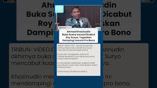 Download lagu Kuasa Hukum Dicabut Roy Suryo, Ahmad Khozinudin: Saya Bela Tanpa Bayaran! mp3 Download lagu Kuasa Hukum Dicabut Roy Suryo, Ahmad Khozinudin: Saya Bela Tanpa Bayaran! mp3