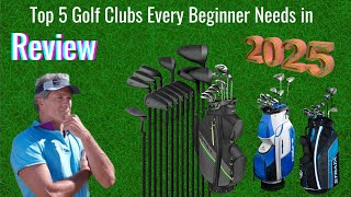 Top 5 Golf Clubs Every Beginner Needs in 2025