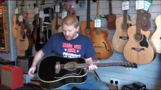 Video thumbnail for EKO E20 Acoustic Guitar 1970s Video Demo by electricavenue109