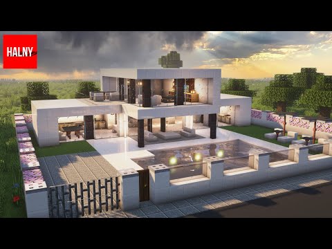 How to build a mansion in minecraft with swimming pool