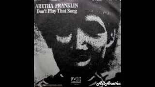 Aretha Franklin - Don't Play That Song / That's All I Want From You - 7″ Turkey - 1970