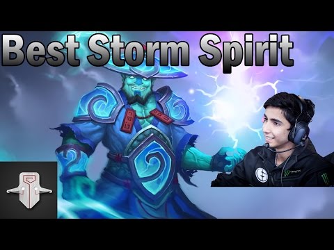 Storm Spirit Trademark of Sumail Ranked gameplay