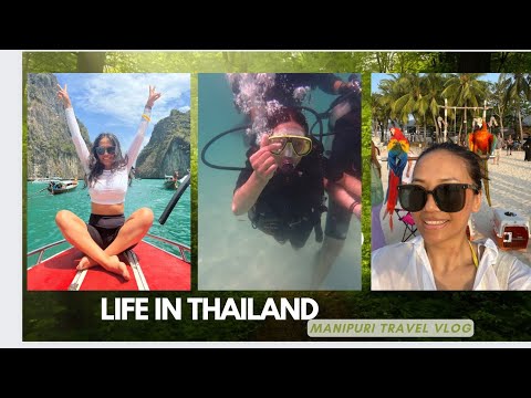 Scuba Diving at Phi Phi island || Manipuri Travel Vlog By @atiya_tam