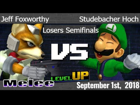 Level Up 1 - Jeff Foxworthy (Fox) vs TLOC | Studebacher Hoch (Luigi) Losers Semifinals - Melee