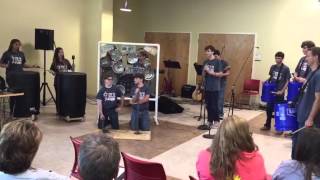 Four:12, "Lift Your Head O Weary Sinner"