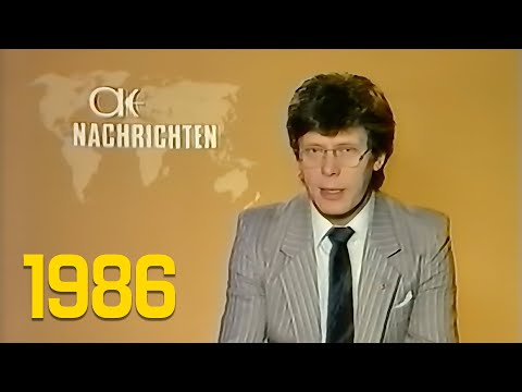 DDR1 Aktuelle Kamera mit Wolfgang Lippe und fast kompletter Sendeschluss (22.12.1986)