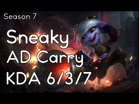Sneaky - Tristana vs Jhin - NA - Gameplay Highlight S7