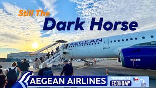 Europe's Dark Horse, AEGEAN AIRLINES ✦ Economy Class ✦ Prague to Chania via Athens