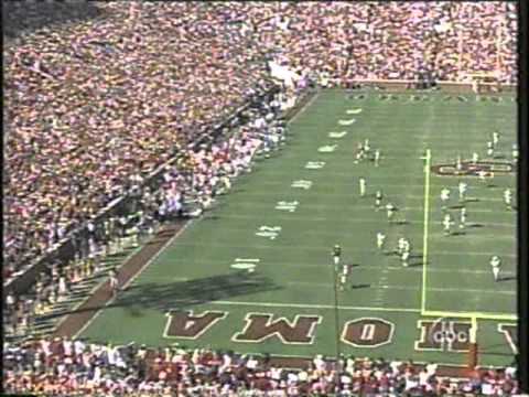 Oklahoma's Antonio Perkins sets NCAA punt return record with 3 against UCLA *(from Sept. 20th 2003)